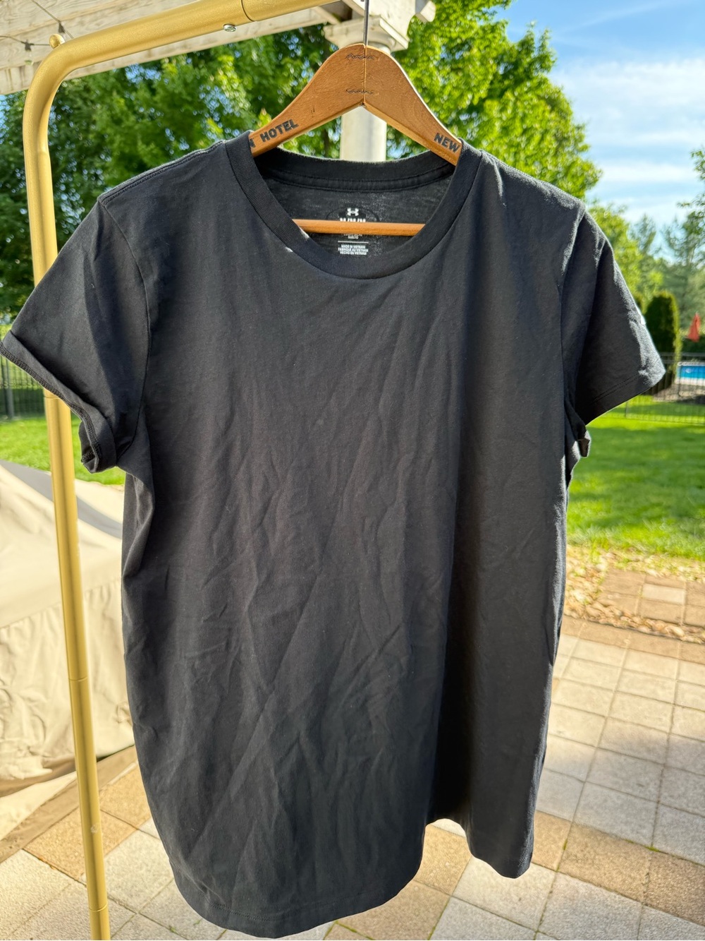 Under Armour Women’s Black Short Sleeve Crew Tee